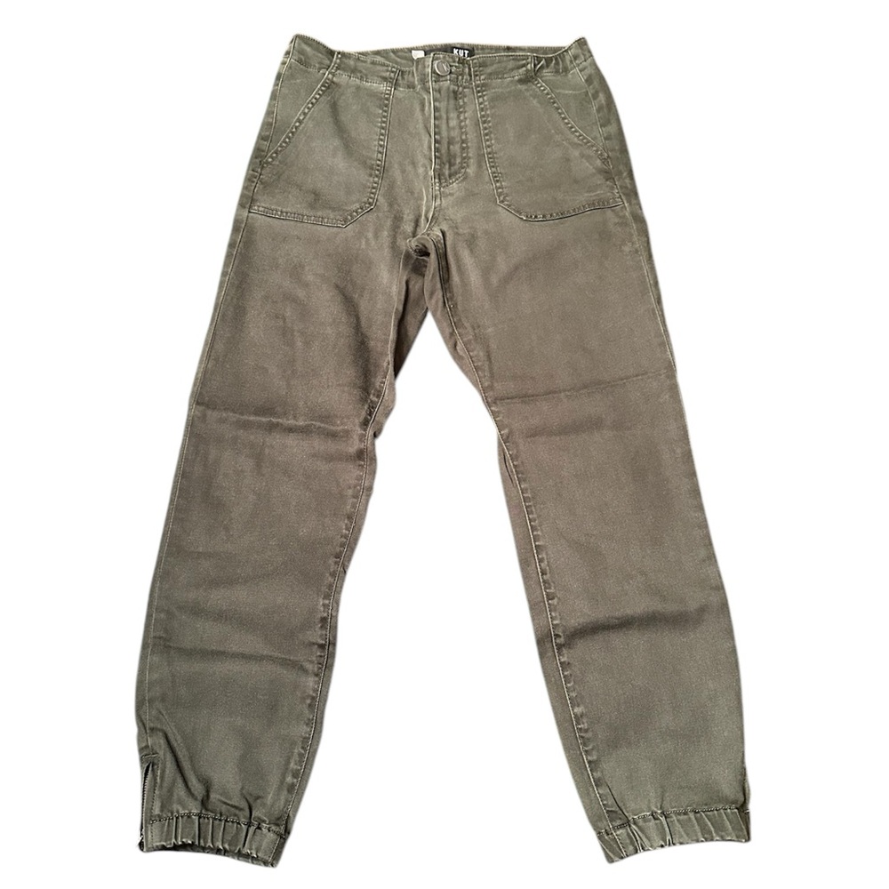 Women’s KUT from the Kloth Simone Utility Joggers Green Size 4